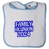 Infant Contrast Trim Terry Bib Thumbnail