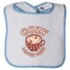 Infant Contrast Trim Terry Bib Thumbnail