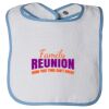 Infant Contrast Trim Terry Bib Thumbnail