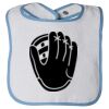 Infant Contrast Trim Terry Bib Thumbnail