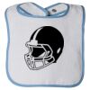 Infant Contrast Trim Terry Bib Thumbnail
