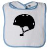 Infant Contrast Trim Terry Bib Thumbnail