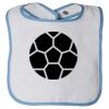 Infant Contrast Trim Terry Bib Thumbnail