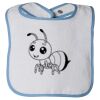 Infant Contrast Trim Terry Bib Thumbnail