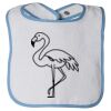 Infant Contrast Trim Terry Bib Thumbnail