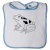 Infant Contrast Trim Terry Bib Thumbnail