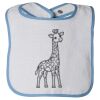 Infant Contrast Trim Terry Bib Thumbnail