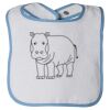 Infant Contrast Trim Terry Bib Thumbnail
