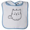 Infant Contrast Trim Terry Bib Thumbnail