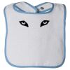 Infant Contrast Trim Terry Bib Thumbnail