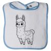 Infant Contrast Trim Terry Bib Thumbnail