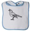 Infant Contrast Trim Terry Bib Thumbnail