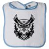 Infant Contrast Trim Terry Bib Thumbnail