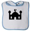 Infant Contrast Trim Terry Bib Thumbnail