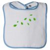 Infant Contrast Trim Terry Bib Thumbnail