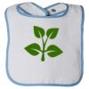 Infant Contrast Trim Terry Bib Thumbnail