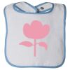 Infant Contrast Trim Terry Bib Thumbnail