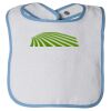 Infant Contrast Trim Terry Bib Thumbnail