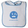 Infant Contrast Trim Terry Bib Thumbnail