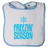 Infant Contrast Trim Terry Bib Thumbnail