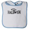 Infant Contrast Trim Terry Bib Thumbnail