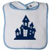 Infant Contrast Trim Terry Bib Thumbnail