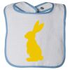 Infant Contrast Trim Terry Bib Thumbnail