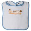 Infant Contrast Trim Terry Bib Thumbnail