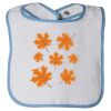 Infant Contrast Trim Terry Bib Thumbnail