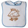 Infant Contrast Trim Terry Bib Thumbnail
