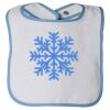 Infant Contrast Trim Terry Bib Thumbnail