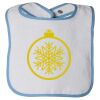 Infant Contrast Trim Terry Bib Thumbnail