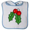 Infant Contrast Trim Terry Bib Thumbnail
