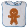 Infant Contrast Trim Terry Bib Thumbnail