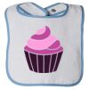 Infant Contrast Trim Terry Bib Thumbnail