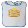 Infant Contrast Trim Terry Bib Thumbnail