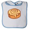 Infant Contrast Trim Terry Bib Thumbnail