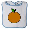 Infant Contrast Trim Terry Bib Thumbnail