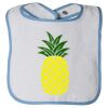 Infant Contrast Trim Terry Bib Thumbnail