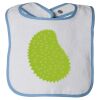 Infant Contrast Trim Terry Bib Thumbnail