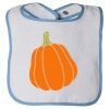 Infant Contrast Trim Terry Bib Thumbnail