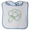Infant Contrast Trim Terry Bib Thumbnail