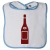 Infant Contrast Trim Terry Bib Thumbnail