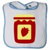 Infant Contrast Trim Terry Bib Thumbnail