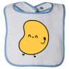 Infant Contrast Trim Terry Bib Thumbnail