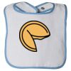 Infant Contrast Trim Terry Bib Thumbnail