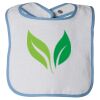 Infant Contrast Trim Terry Bib Thumbnail