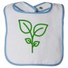 Infant Contrast Trim Terry Bib Thumbnail