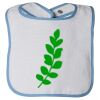 Infant Contrast Trim Terry Bib Thumbnail