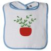 Infant Contrast Trim Terry Bib Thumbnail